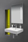 miroir leds 80-60 cm 12v ip44 avec bluettoth