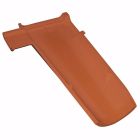 Sablière d'égout terre cuite Canal S Rouge - long. 51,5 cm x larg. 22 cm