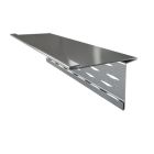 Bande dˈégout ventilée zinc naturel dév.  250 lg. 200cm
