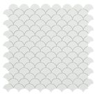 Mosaïque en verre recyclé - 6106 NORDIC WHITE MT S 36X29MM