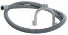 Flexible de vidange avec embout souple de raccordement + crosse de maintien - Longueur : 2,5m