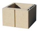 PILIER HARMONIE 30X30X20 (63UN) SABLE
