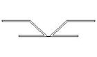 Coin intérieur / extérieur variable longueur 6 ml Ref 103 blanc signalisation 3
