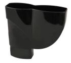 JAMBONNEAU DESCENTE OVATION 90X56 NOIR     - JAM95N
