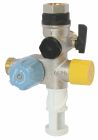 Groupe Triple Sécurité NF 20/27 (3/4'') pour eau calcaire: protection anticorrosion, anti-surpression et anti-brûlure pour toutes les configurations de chauffe-eau.