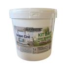 Kit 2 m² Béton Ciré SANS SOLVANT complet (1 primaire, 2x2kg Béton Ciré, 2 vernis satin acrylique) conforme au REACH 74 2023