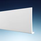 Rivecel '9' Planche de rive en PVC cellulaire hauteur 200 mm X 5 mlép 9 mm - Rivecel '9' Planche de rive en PVC cellulaire hauteur 200 mm X 5 mlép 9 mm couleur BLANC