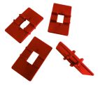 KIT DE 4 CALES REVERSIBLES 4/6 MM POUR POSE LAME TERRASSE