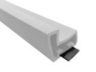 JOINT ANTI-PINCE DOIGTS POUR INT PORTE CLASSE FEU   24mmx40mm L.2500mm