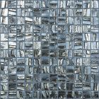Mosaïque en verre recyclé - 659 MOON BLACK 25X25MM
