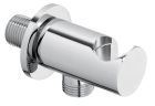 applique prise d'eau ronde laiton chrome mm 1/2'