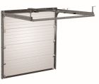 Porte de garage sectionnelle plafond lame aluminium - Porte de garage sectionnelle plafond