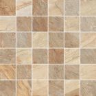 Carrelage Mur|Mur Intérieur|Mur Extérieur| en Grés cérame - Zephyr Gold Mosaici Mos 5x5 structure antiderapant