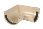 ANGLE DE GOUTTIERE INTERIEUR A JOINT POUR PROFILE LG25  SABLE     - AI25S