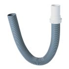 SP9301 RACCORD SOUPLE GRIS ENTREE 1''1/2 SORTIE D40MM