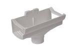 NAISSANCE CENTRALE DIAMETRE 80 POUR PROFILE GOUTTIERE OVATION 28  BLANC     - NAD28B