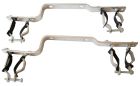 Paire de support réglable pour collecteurs/ nourrices sanitaires - entr'axe 153mm - Ø 20/27 à 33/42