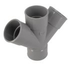 CULOTTE DOUBLE FEMELLE/FEMELLE 45° DIAMETRE 50 - URJ144
