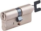 CYLINDRE AJUSTABLE LINUS® - ARGENT - Cylindre ajustable tous types de porte compatible avec la serrure connectée Linus