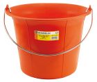 SEAU 11L ORANGE ANSE 5,3MM