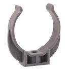 Collier de fixation lyre PVC évacuation Ø40 - COL FIXATION GRIS D40 30sach 5
