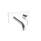FACADE MITIGEUR LAVABO BEC 185 MM PICCHE CHROME