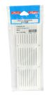 GRILLE PERSIENNE ALU BLANC ANTI INSECTE  DIMENSION 10X30    - 1LM1030B