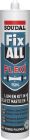 Mastic-colle - Fix ALL 'Flexi' Noir - cartouche de 290ml