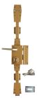SERRURE APPLIQUE 3 POINTS VERTI CYLINDRE ROND TRANSIT 2 A FOUILLOT 75X130 MM DROITE 4 CLES