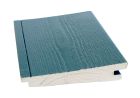 Bardage épicea du nord - LIGNUCOLOR23 KSP 11 HF Bleu Pigeon - long. 4,45m x larg. 12,5cm x ep. 26mm