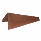 Arêtier universelle terre cuite Rustique - long. 27,2 cm x larg. 16,2 cm