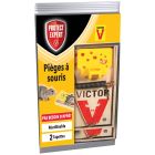 PIEGES A SOURIS 2 TAPETTES BOIS /NC
