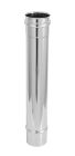 Tuyau inox non isolé pour appareil granulés de bois (pellets) - APOLLO diam. 80 mm - long. 0,5m