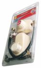 B14660 - Ensemble détendeur 1,3 Kg/h + inverseur avec lyres pour raccorder 2 bouteilles PROPANE - MM 20/150