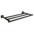 ETAGERE PORTE SERVIETTES QUATTRO 60/30 CM NOIR