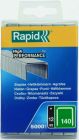 Agrafes en fil plat 140/12mm Galva - Boîte PP 5000