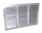 GRILLE PERSIENNE ALU GRIS ANTI INSECTE  DIMENSION 20X30     - LM2030G