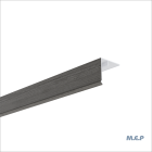 Couvercle d'angle PREMIUM (mâle)50 x 50 mm long 3 ml CHENE VIEILLI