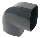 COUDE ORIENTABLE MF 90' POUR TUBE DE DESCENTE 105X76 ANTHRACITE - CM9GTA