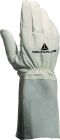 Gants soudeur fleur caprin - manchette 15 cm Gris T9