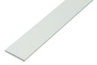 Profilé plat PVC blanc 40x3/2M