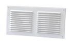 GRILLE PERSIENNE ALU BLANC ANTI INSECTE  DIMENSION 15X30    - 1LM1530B