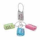 CADENAS TSA 3 CHIFFRES 30MM COULEUR BL