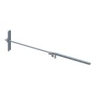 Kit Acier traversée de mur <0.80m pour console et garde-corps Acier