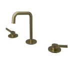 LAVABO MELANGEUR 3 TROUS PIEGA OR  BROSSE