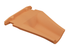 Casson - fériane terre cuite colorado - long. 24,5 cm x larg. 19 cm