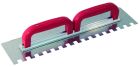 PLATOIR A COLLE INOX 49X11,5 DENTS 15X15MM 2 POIGNEES
