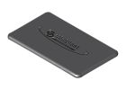 EMBOUT NOIR POUR POTEAU 80X40MM