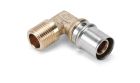 COUDE A SERTIR MALE A VISSER 26/34 A 90° DIAMETRE 26 - FLC2626M