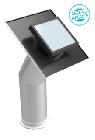 KIT LIGHTUBE TP ardoise HOME Ø460 conduit rigide lg1,2m